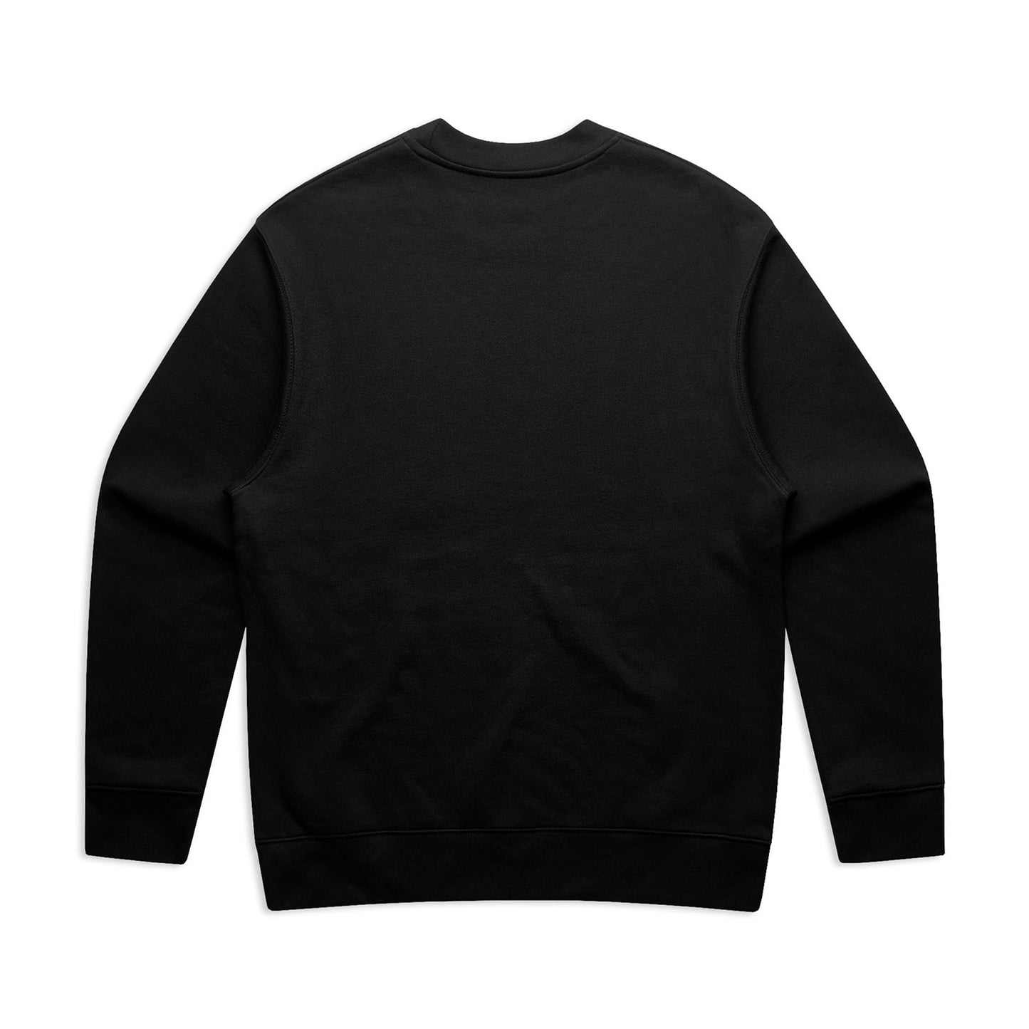 University Crewneck Sweatshirt Black