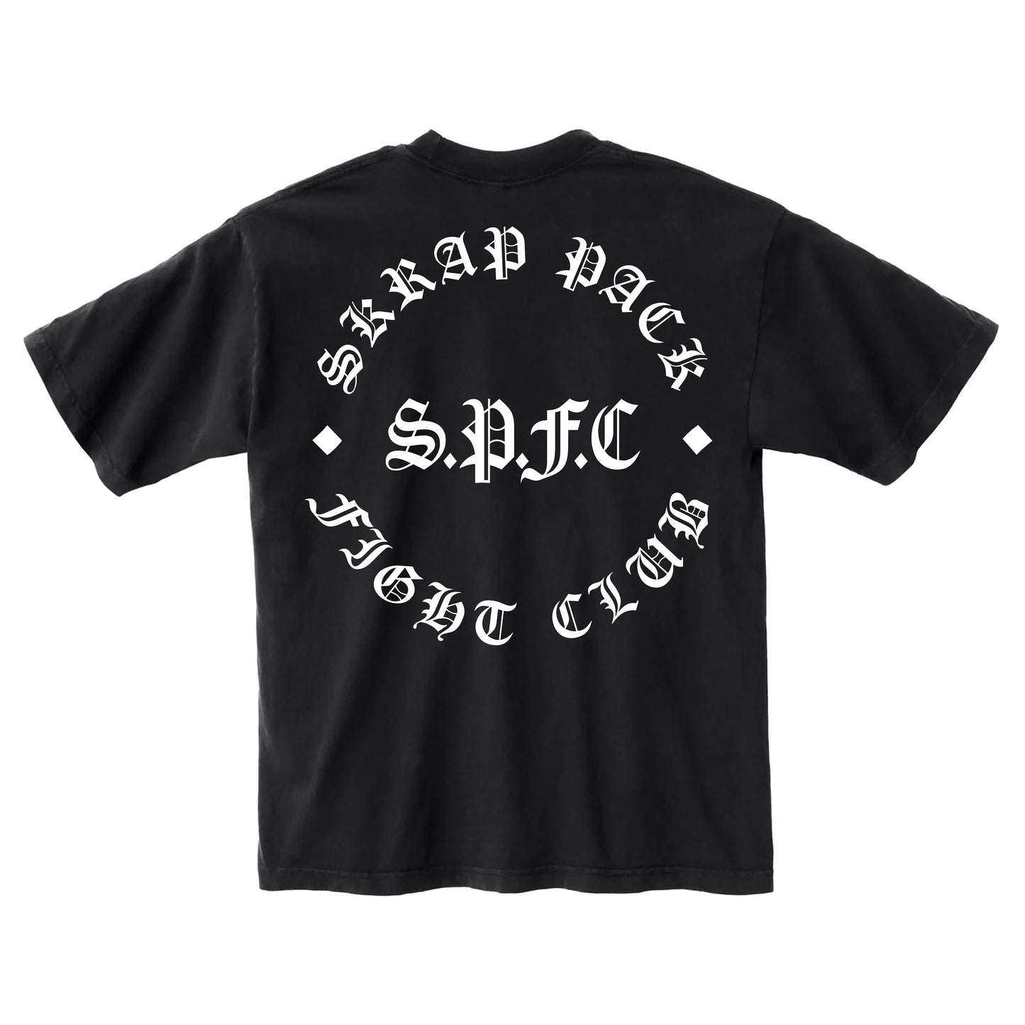 Old E Oversized Tee Black