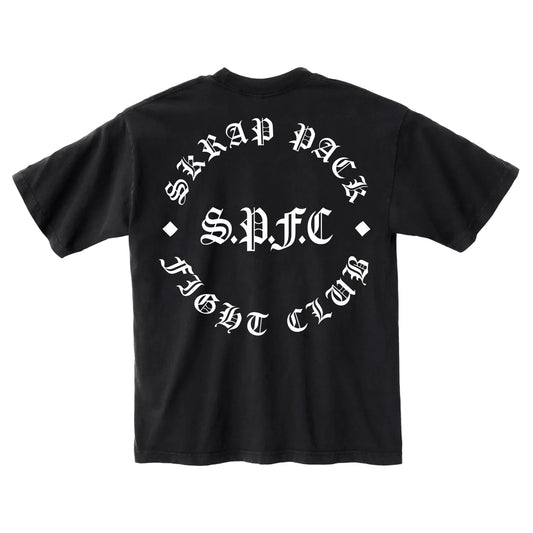 Old E Oversized Tee Black