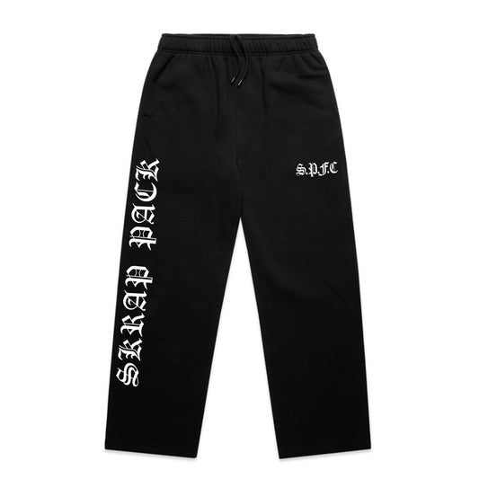 Old E Cuffless Sweatpants Black