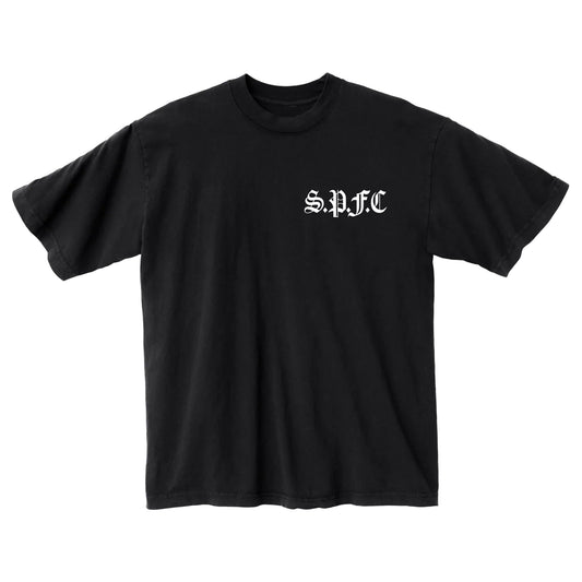 Old E Oversized Tee Black